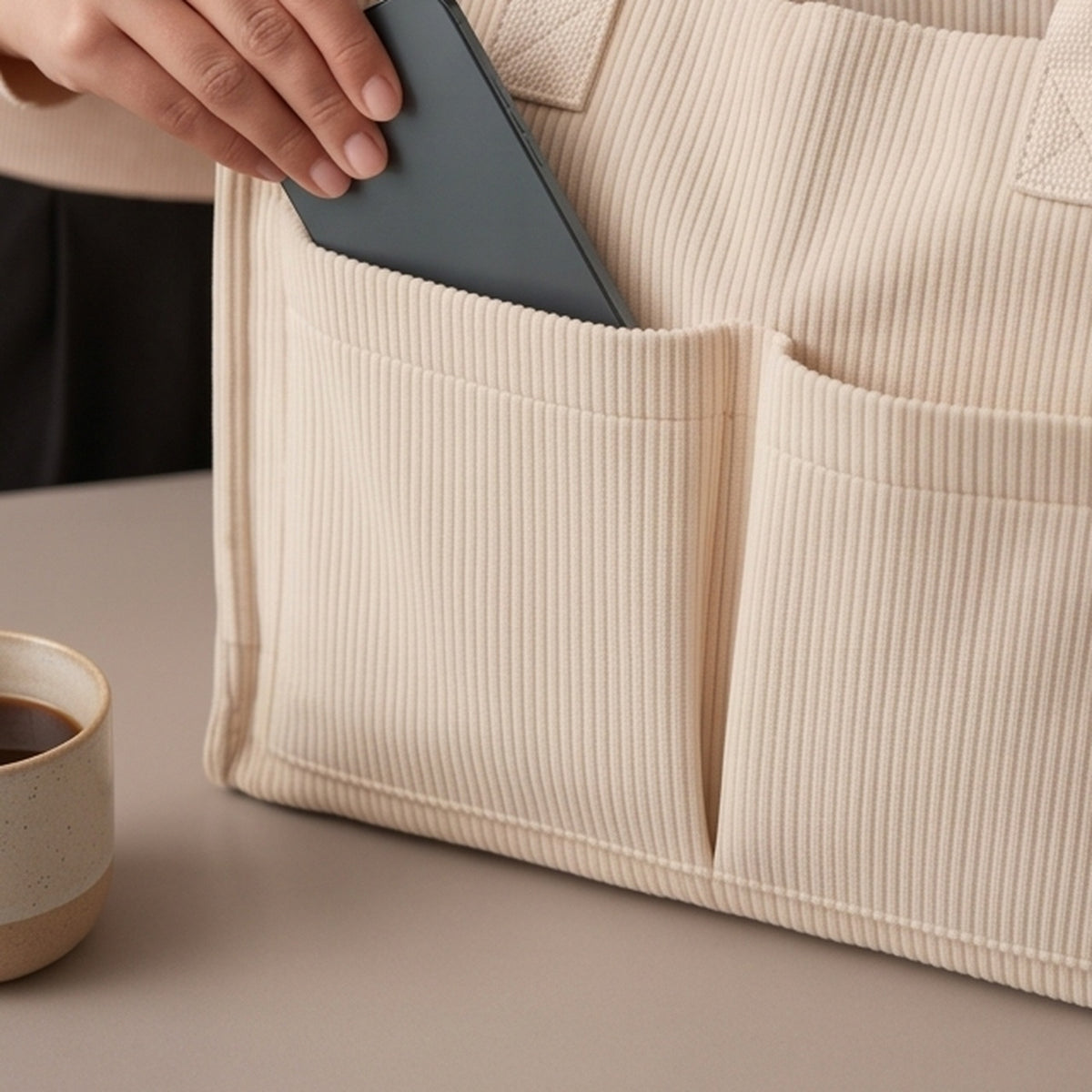 Shift Tote - Corduroy Work Bag