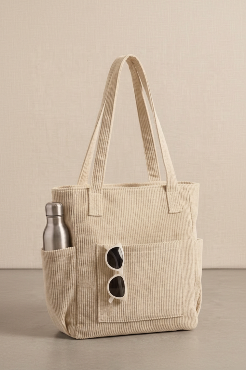 Shift Tote - Corduroy Work Bag